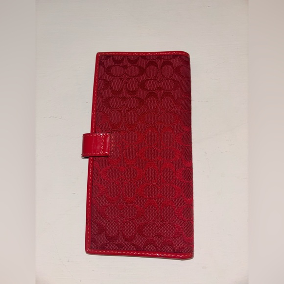 Coach Red Wallet - Picture 2 of 14